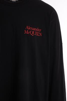 Shop Alexander Mcqueen T-shirts And Polos In Black+red