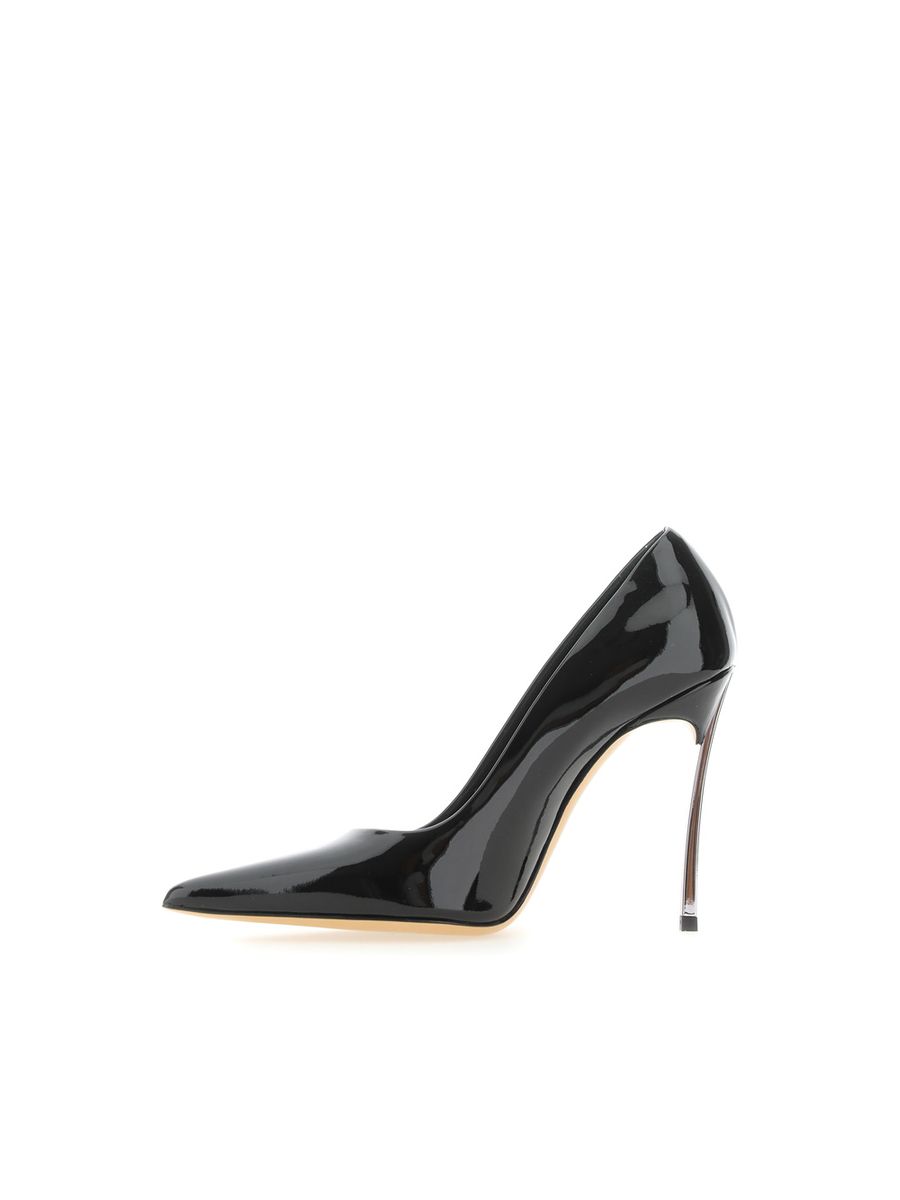 Shop Casadei Blade Pumps Shoes In Black