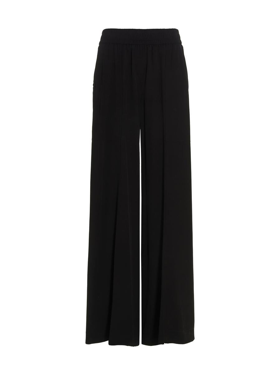 Shop Nude Pantalone Elastico In Black