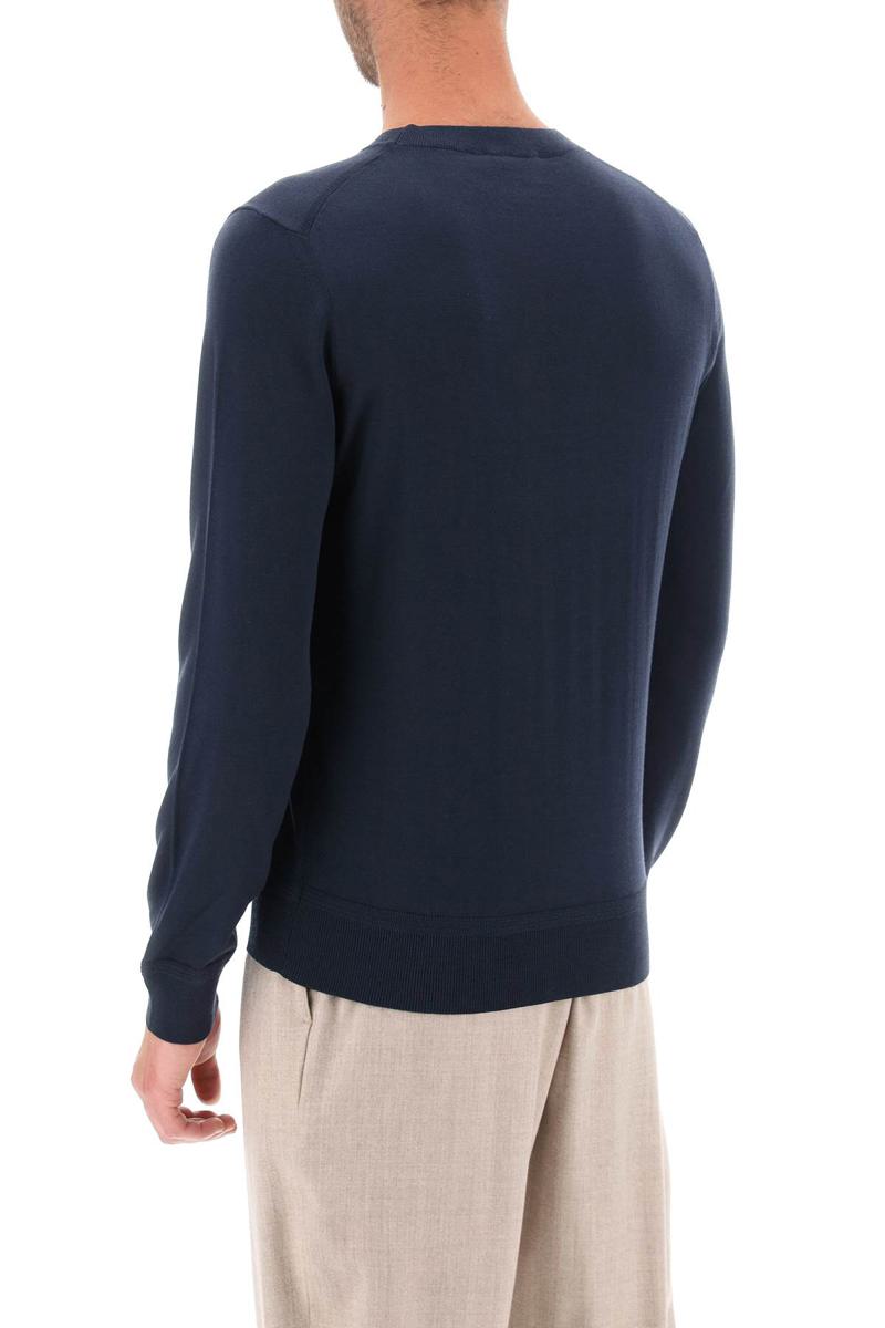 Shop Tom Ford Fine Wool Sweater In Blu
