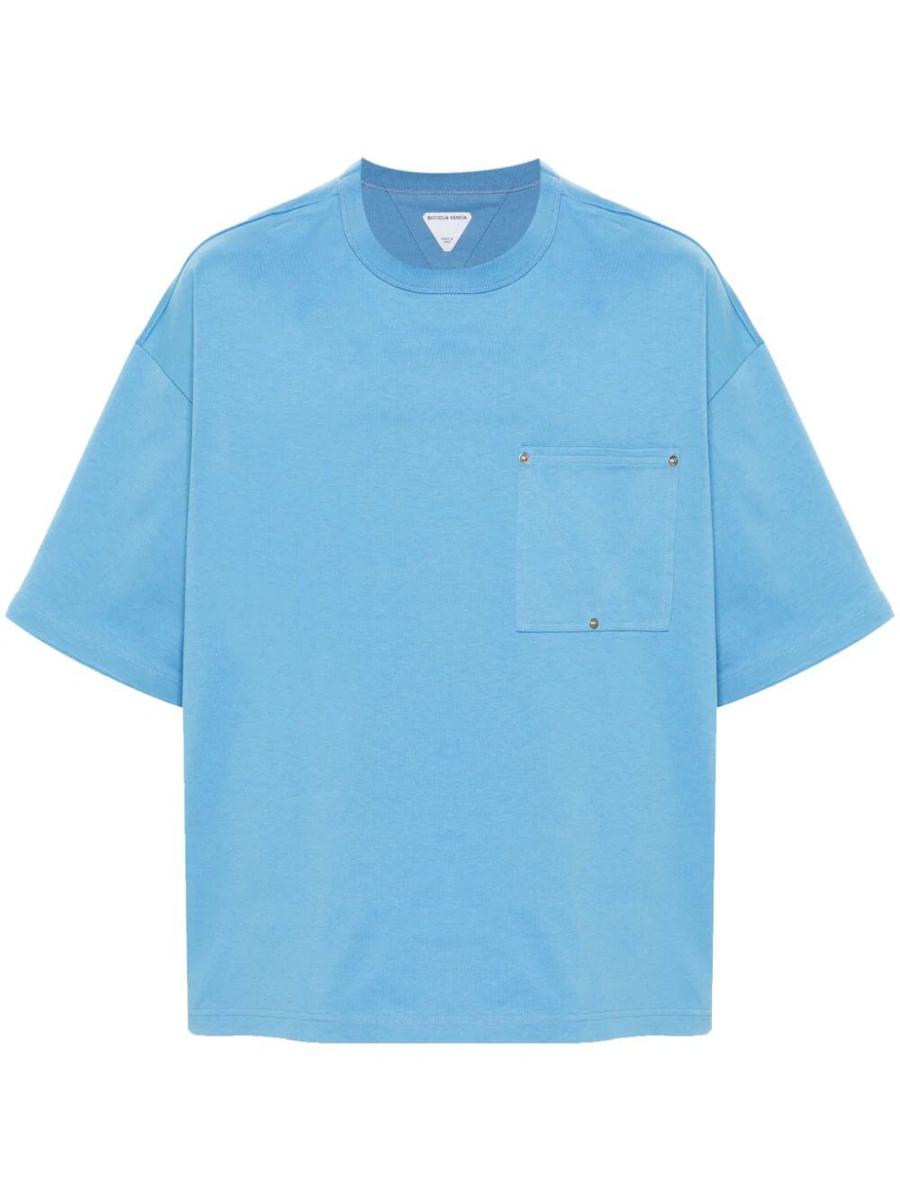 Bottega Veneta T-shirt  Herren Farbe Hellblau In Gnawed Blue