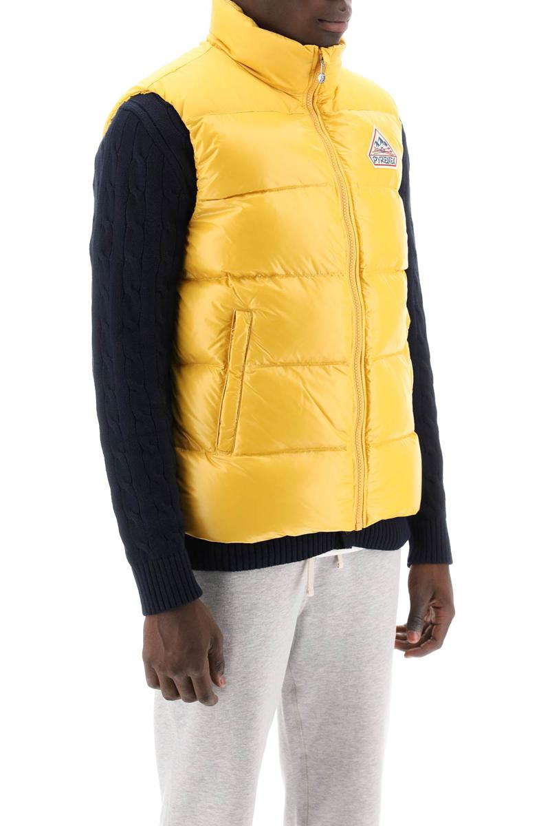 Shop Pyrenex 'john 2' Padded Vest In Giallo