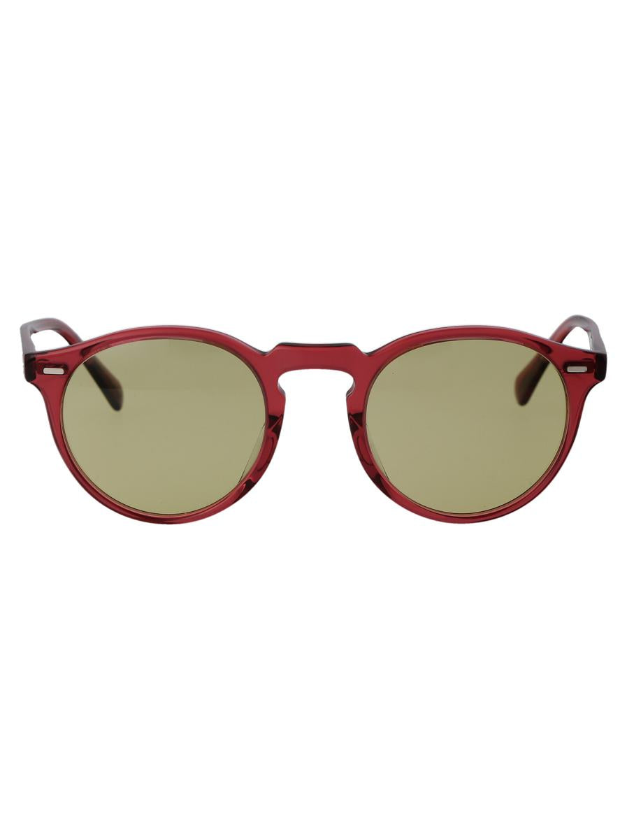 Oliver Peoples Sunglasses In Red