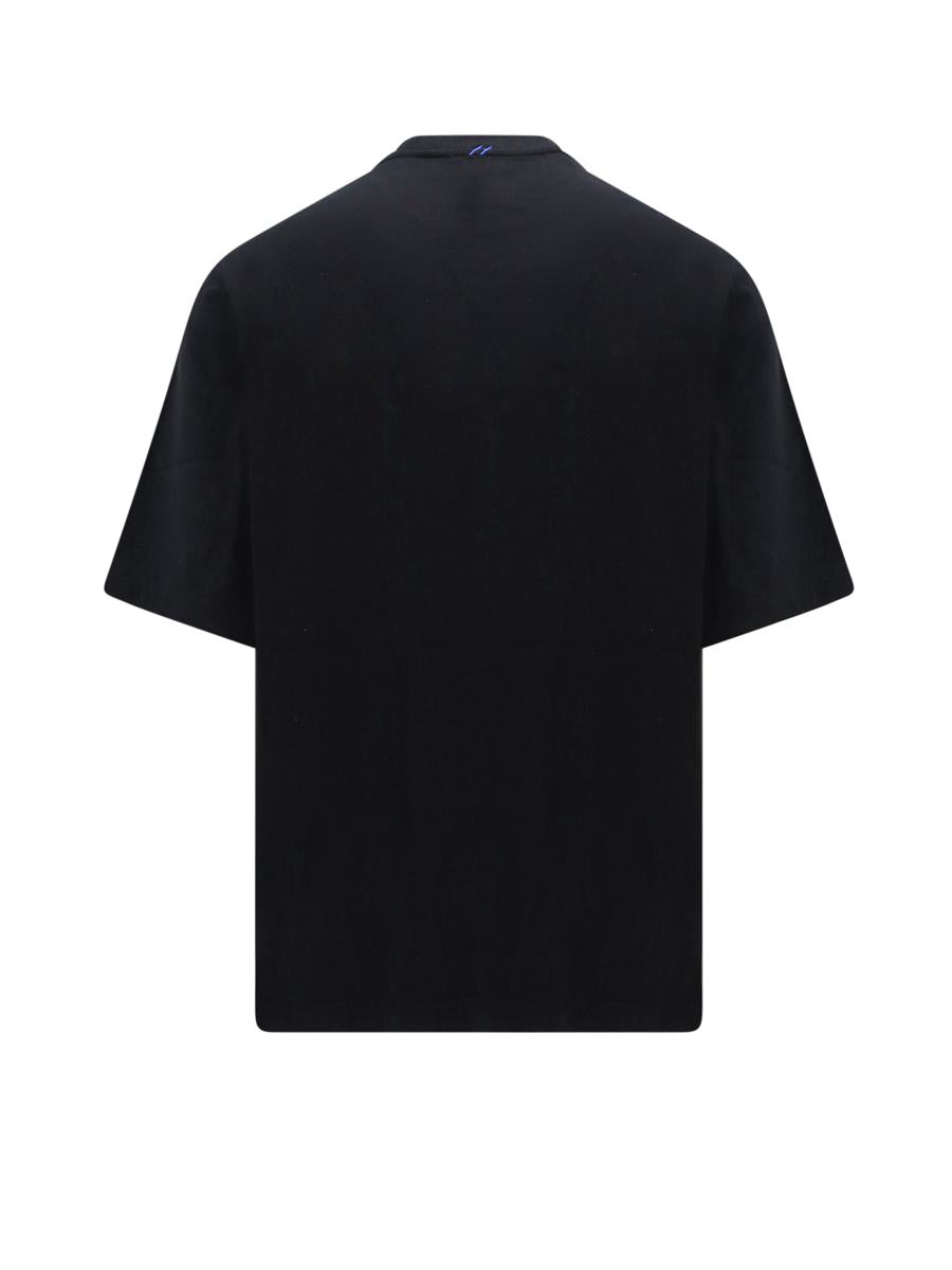 Shop Burberry T-shirt In Black