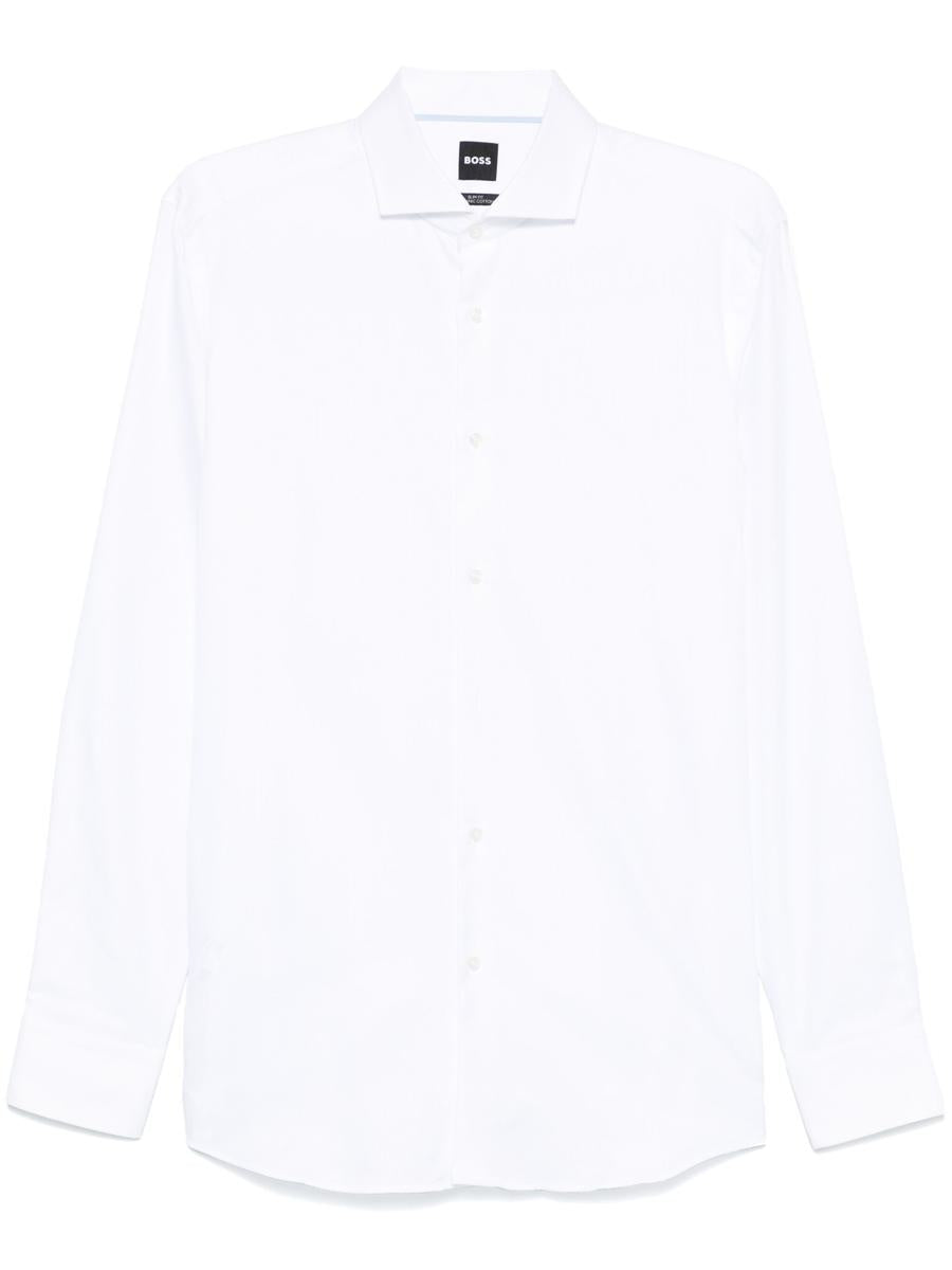Hugo Boss H-hank Shirt In White