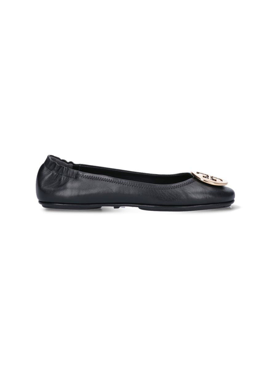 Shop Tory Burch Flat Shoes In Black