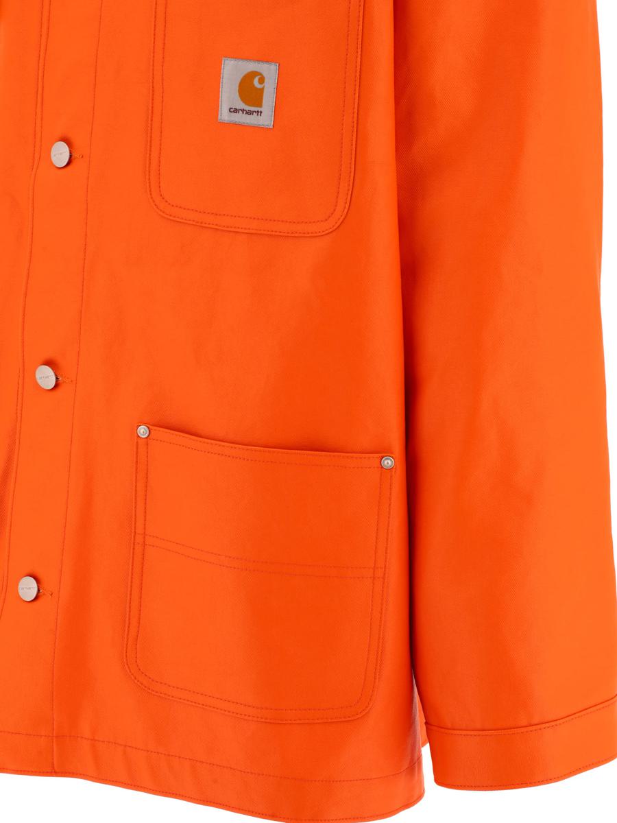 Shop Junya Watanabe " X Carhartt" Jacket In Orange