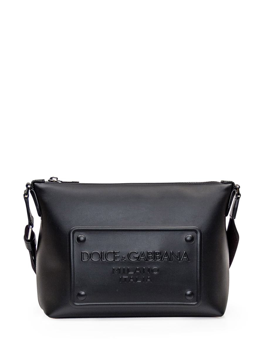 Dolce & Gabbana Leather Bag In Black