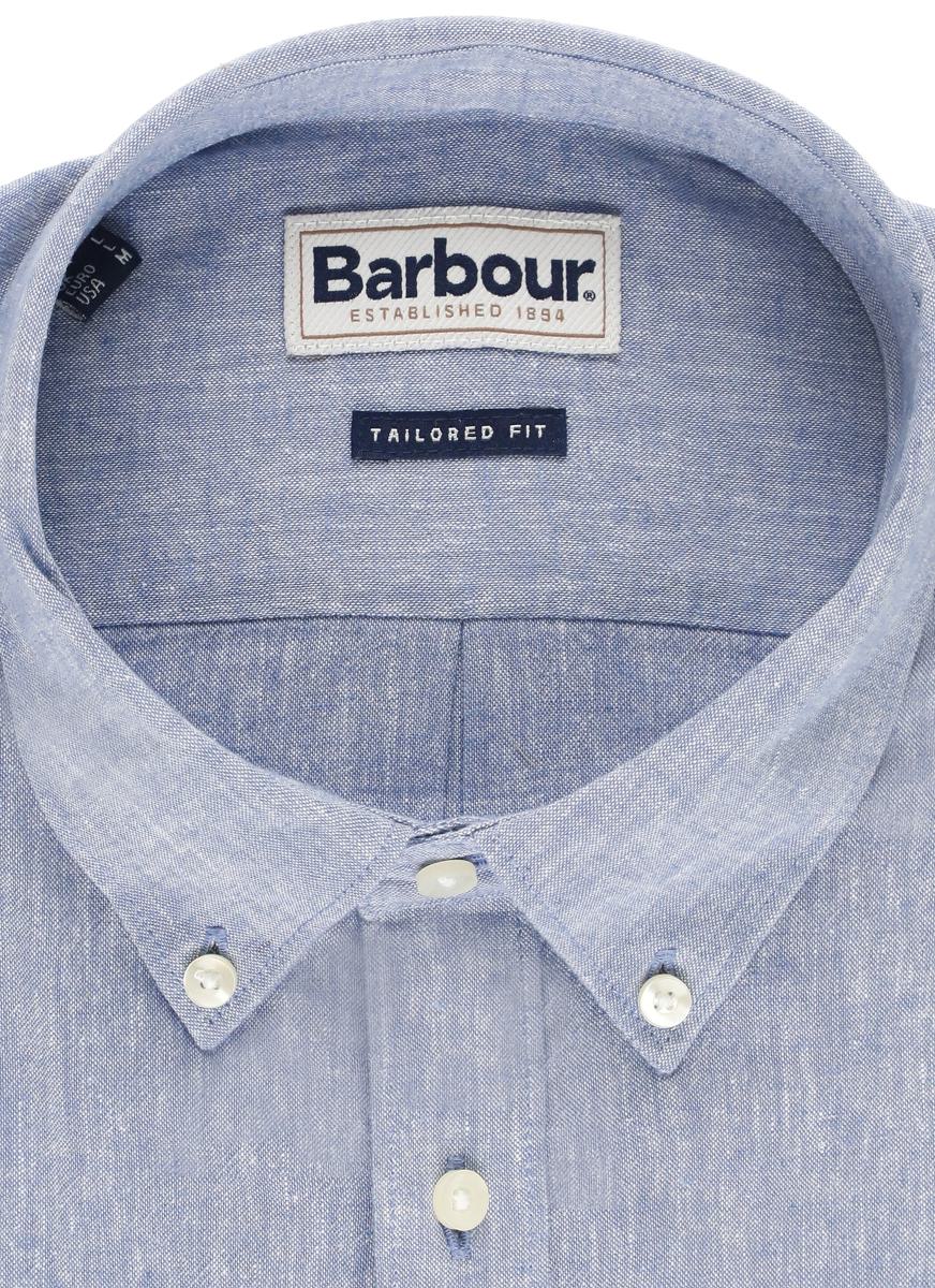 Shop Barbour Shirts Light Blue