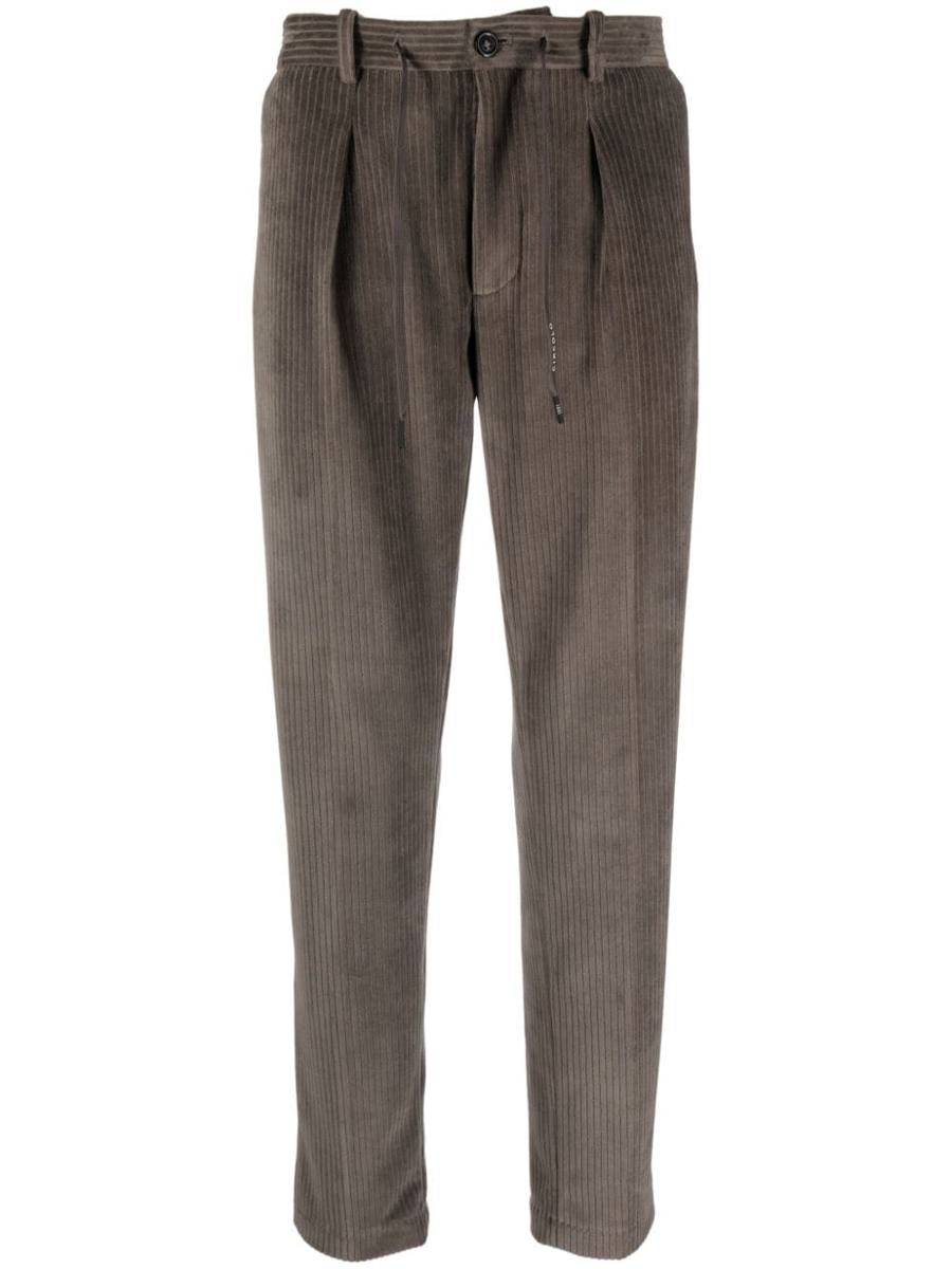 Shop Circolo 1901 Pants In Brown