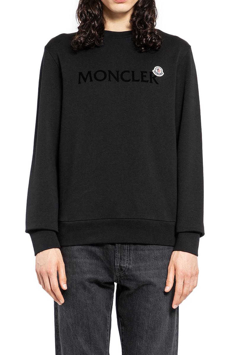 Moncler Sweatshirts In Black