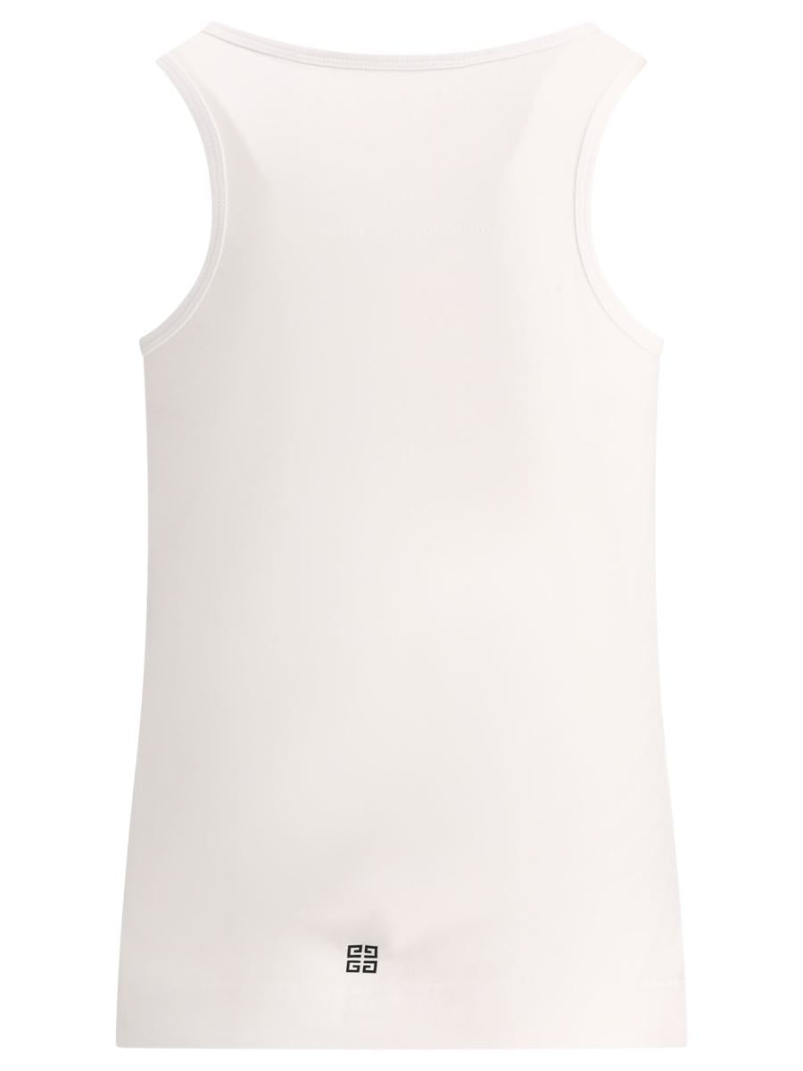 Shop Givenchy " Archetype" Tank Top In White