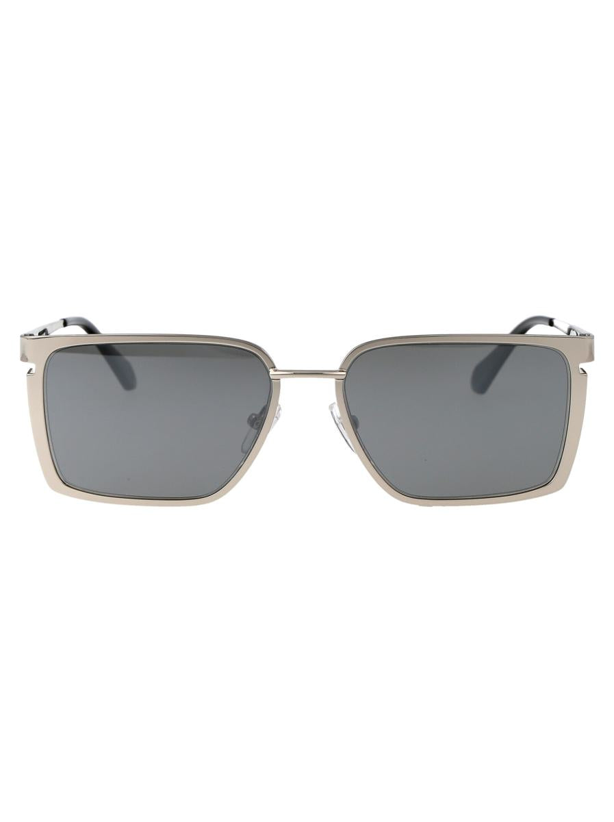 Shop Off-white Sunglasses In 7272 Silver Silver