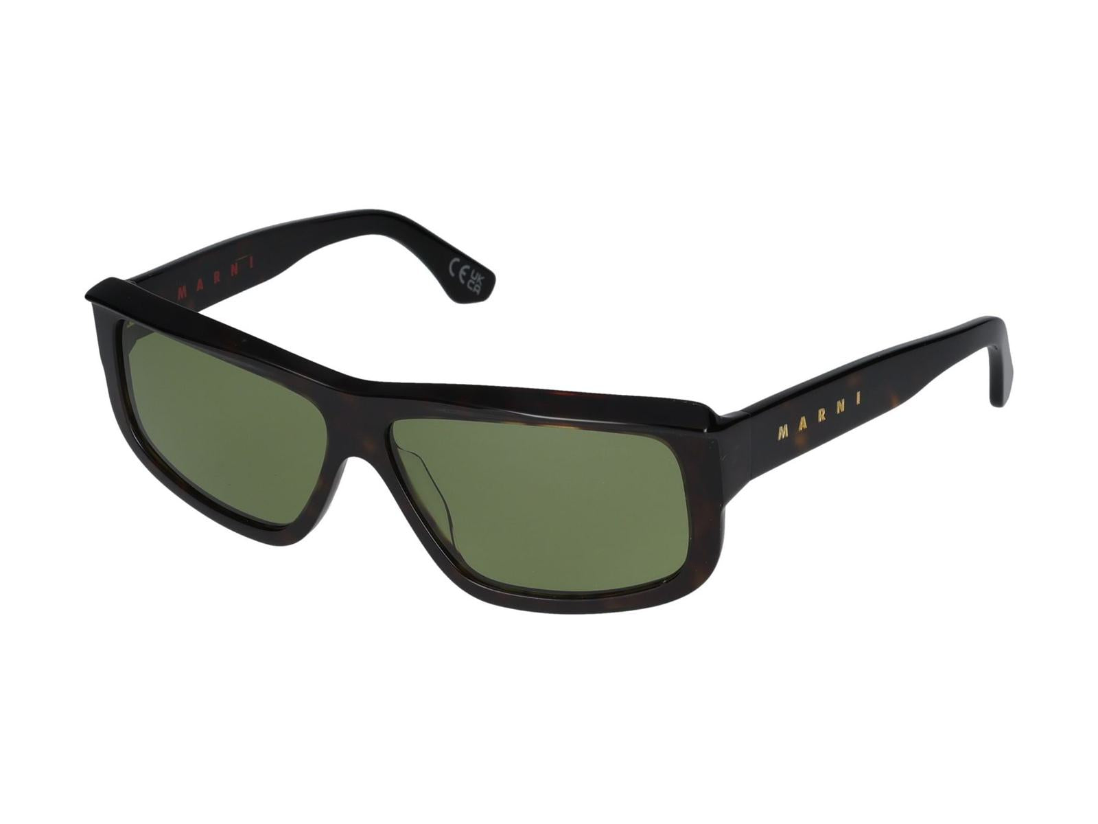 Shop Marni Sunglasses In Green