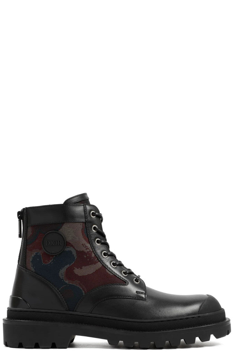 DIOR DIOR HOMME X PETER DOIG EXPLORER BOOTS