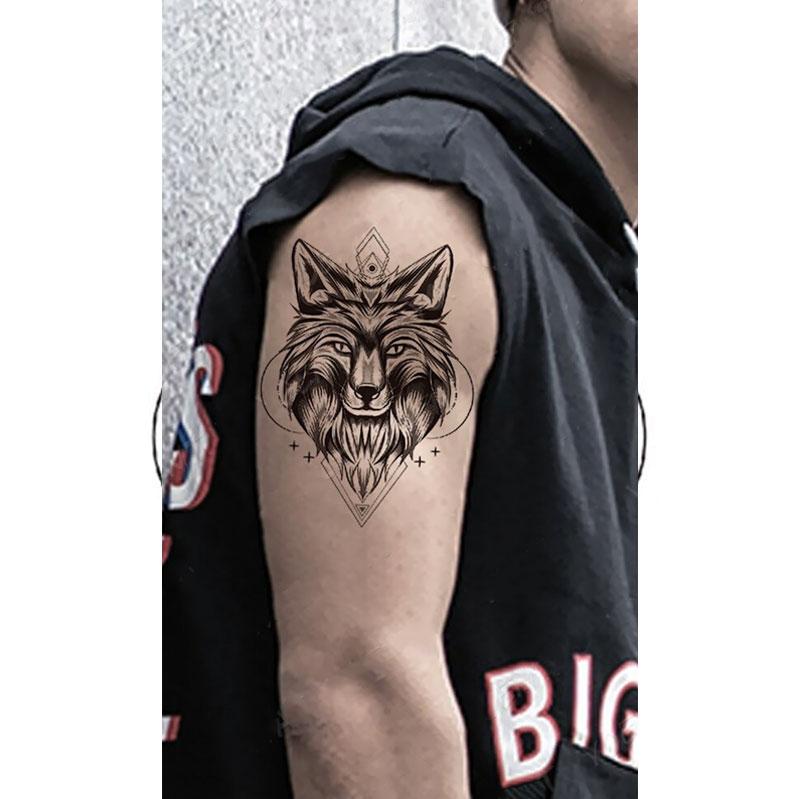 Viking Wolf Tattoo - wolfmanjack.store