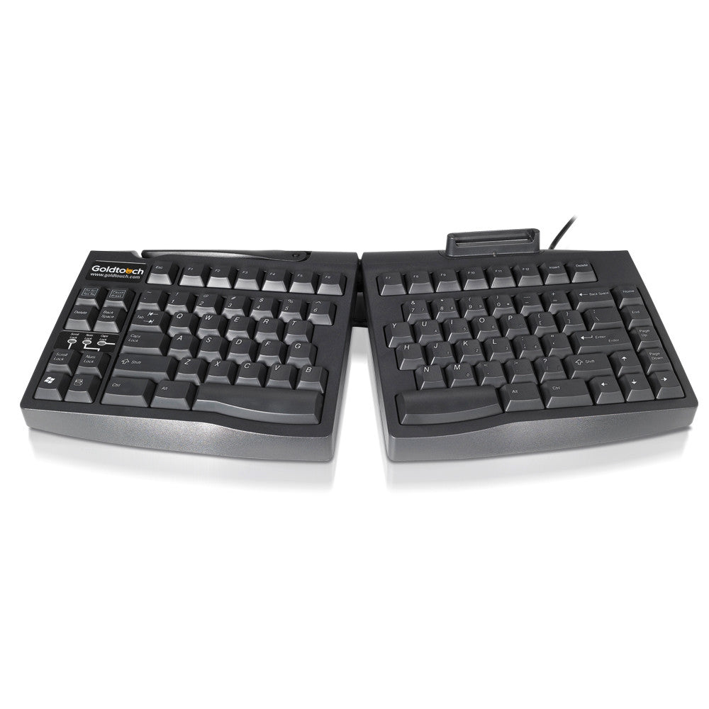 ergonomic keyboard with smart card reader