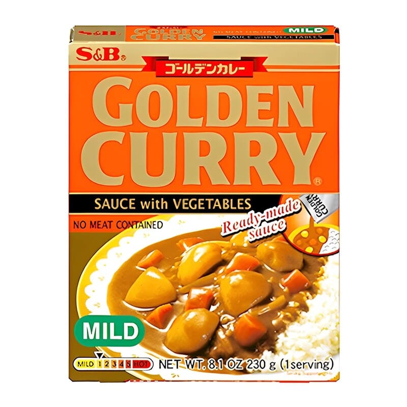 Golden Curry Japanese Mix in Block 220g S&B – EZ-Fresh Finland