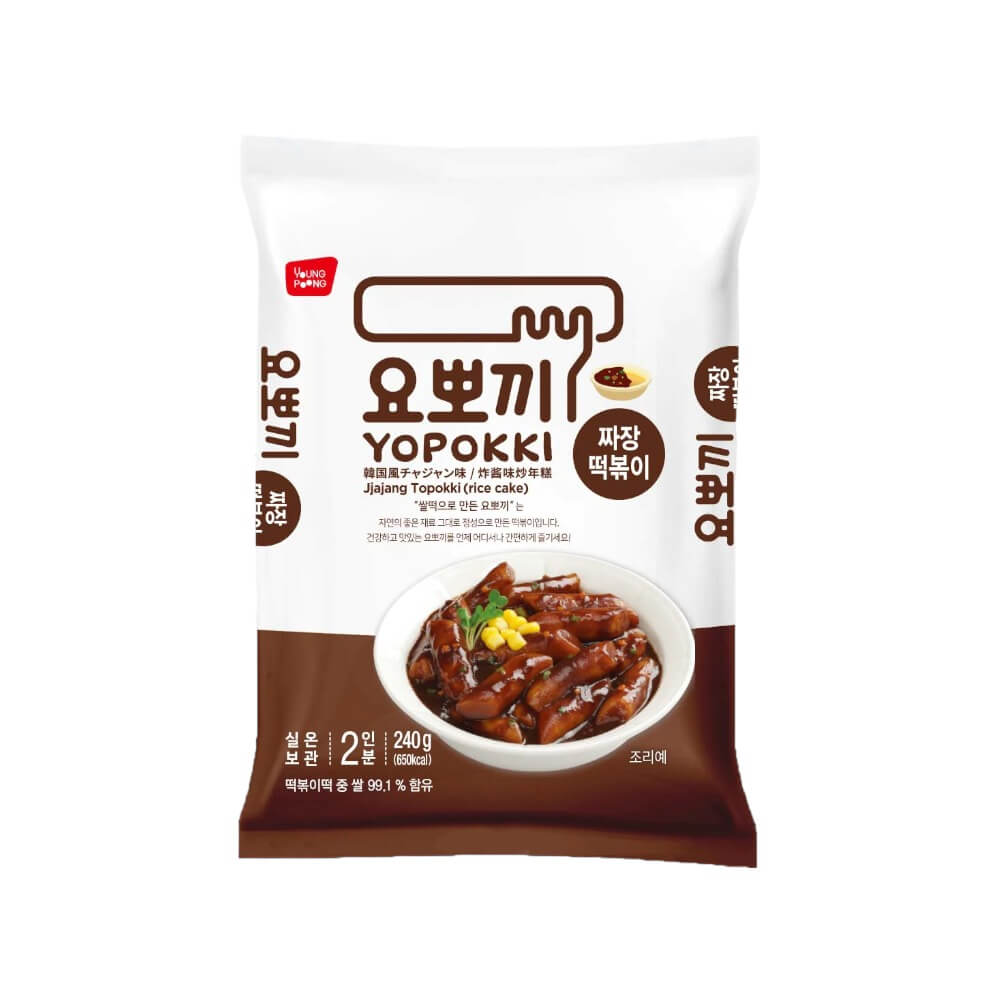 Gnocci di riso Coreani con Ramen Noodles al gusto di Kimchi Rabokki cup -  Yopokki 145g