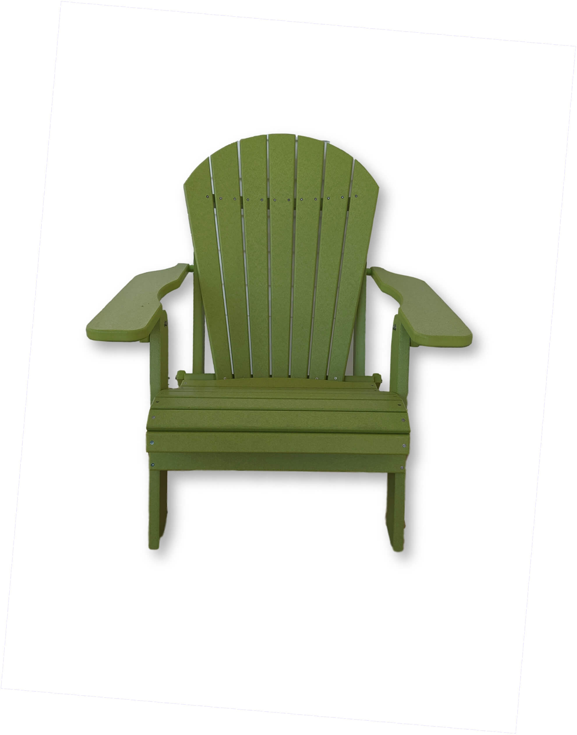 Evergreen Folding Adirondack Chair Zero Maintenance