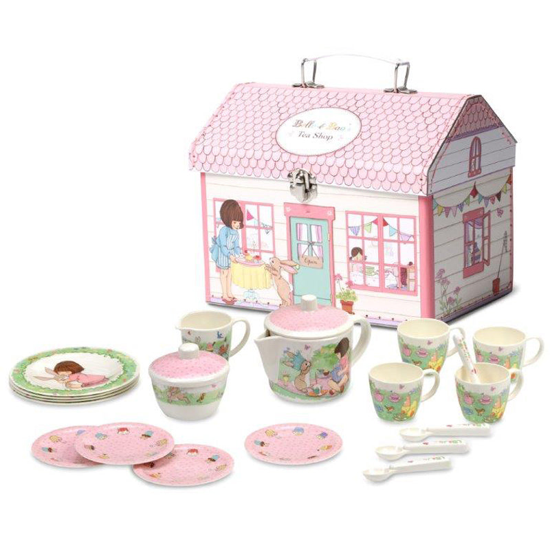 childrens melamine tea set