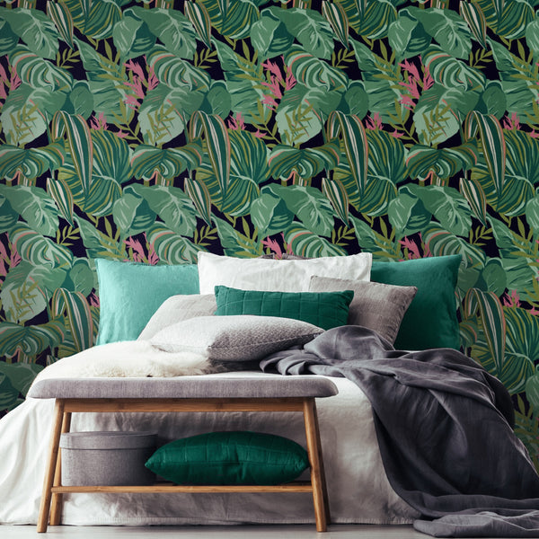 PARROTS OF BRASIL Anthracite Wallpaper - The Wallpaper Compendium -  Designer Collection - Wallpaper - Products