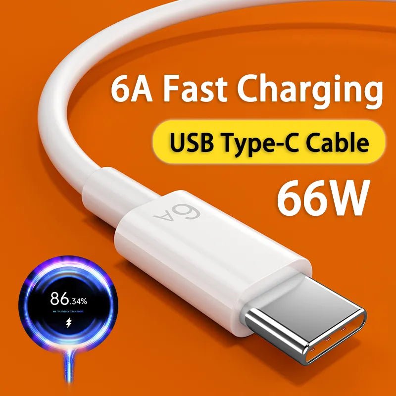 6A Schnelllade-USB-C-Kabel für Xiaomi Mi 12 Redmi POCO Huawei Handy