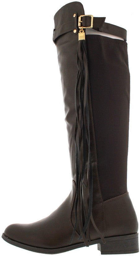 tassel riding boots