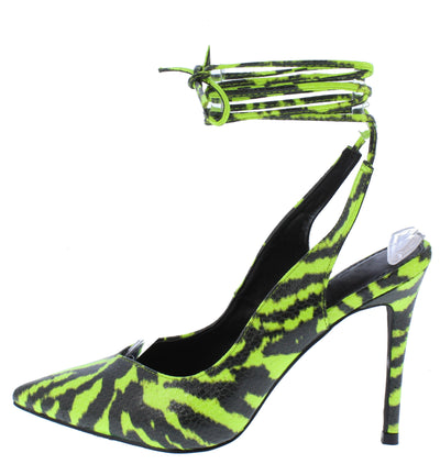 lime heels shoes