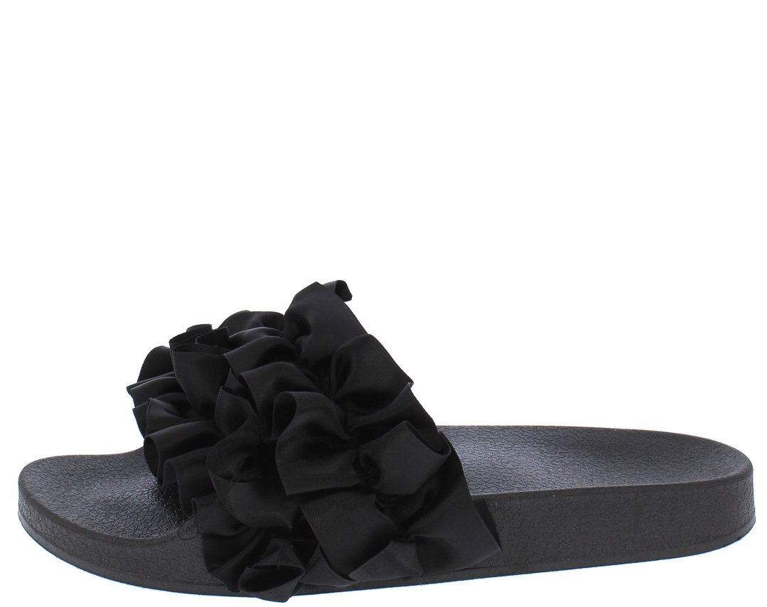 ruffle flip flops