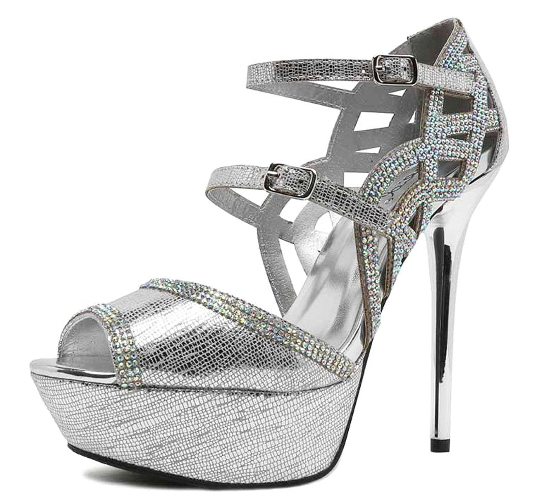 Wholesale Fashion Shoes - Silver Women's Shoes