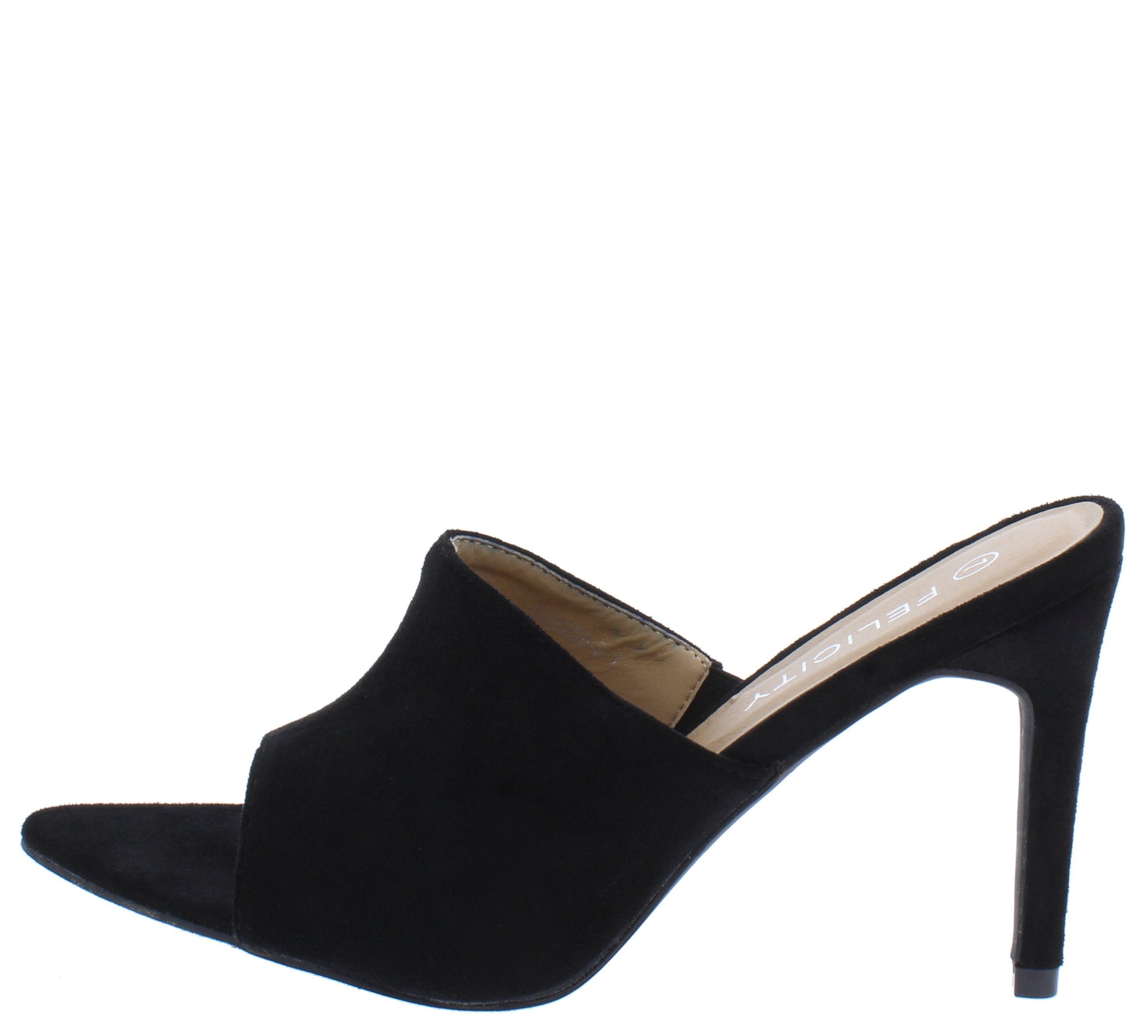 pointed peep toe