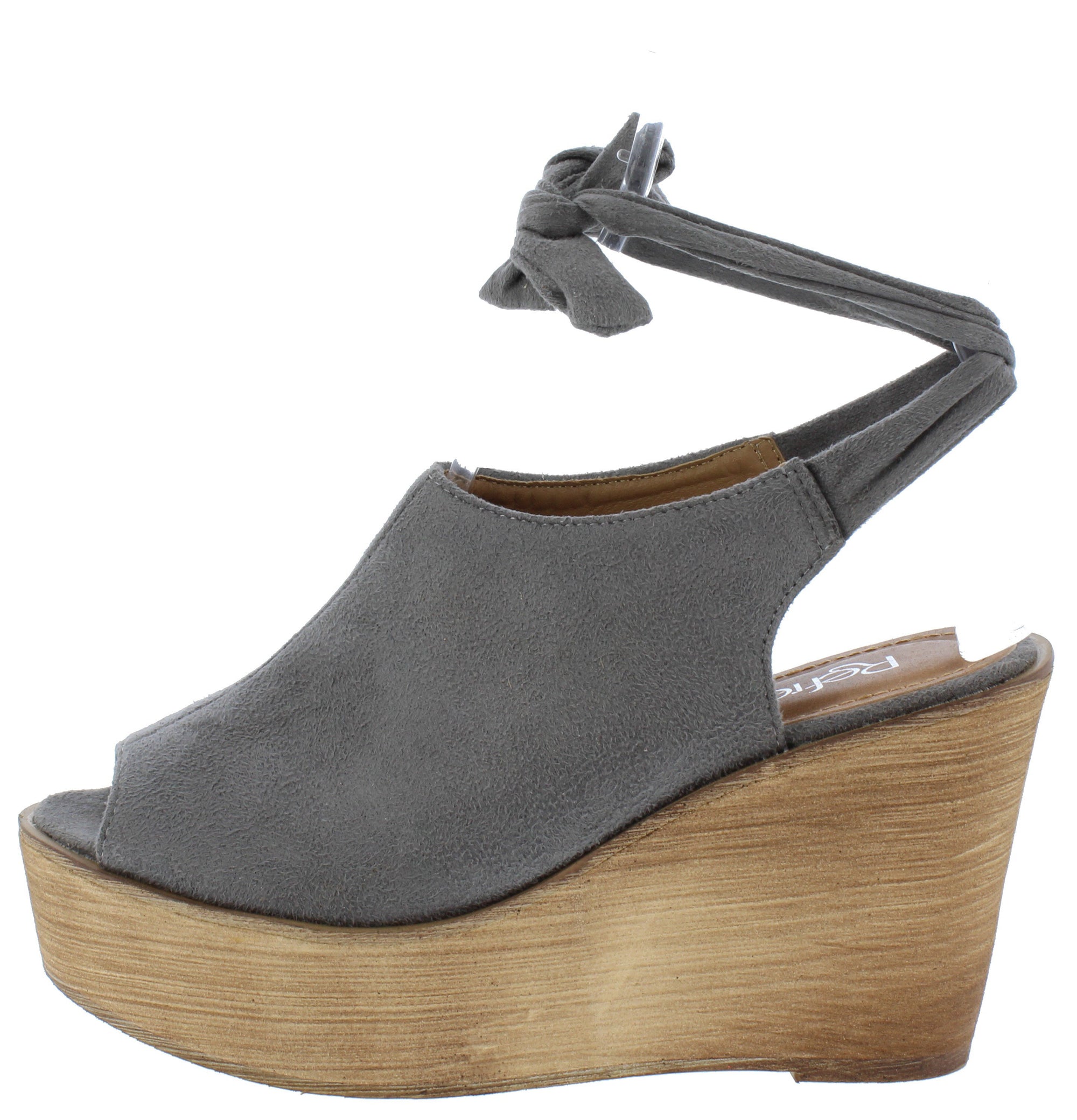 gray wedges women's shoes