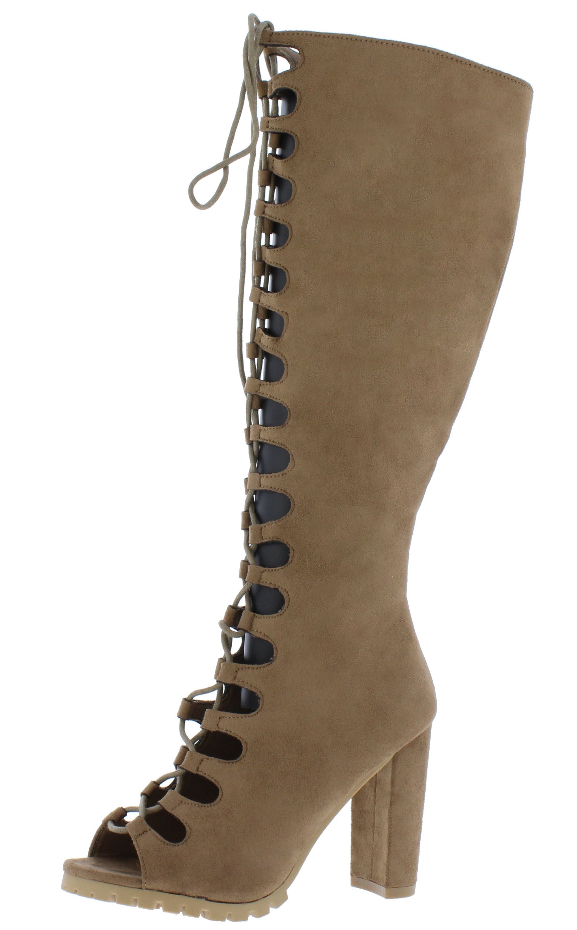 Lily39 Taupe Women's Boots From $12.88 - $29.88. - Wholesale Fashion Shoes