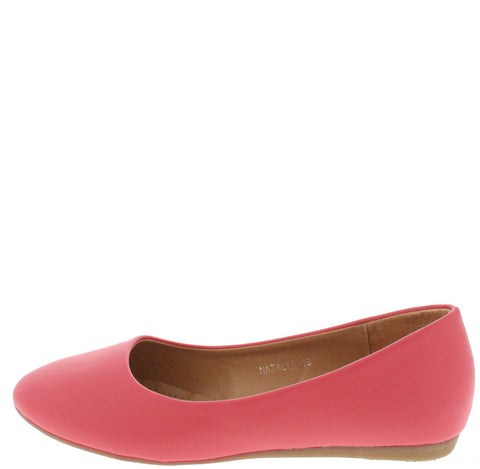 NATALIA1G PEACH KIDS BALLET FLAT SHOES ONLY $10.88