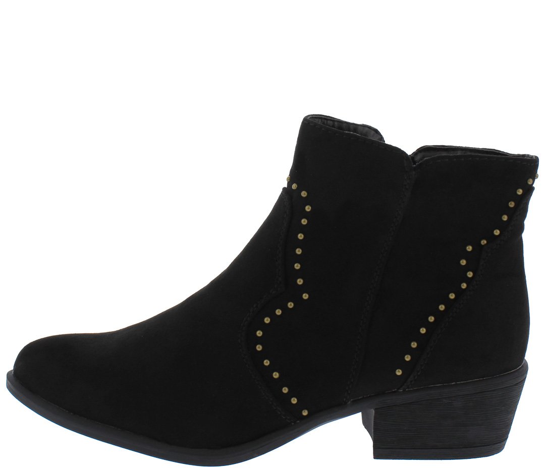 short heel boots