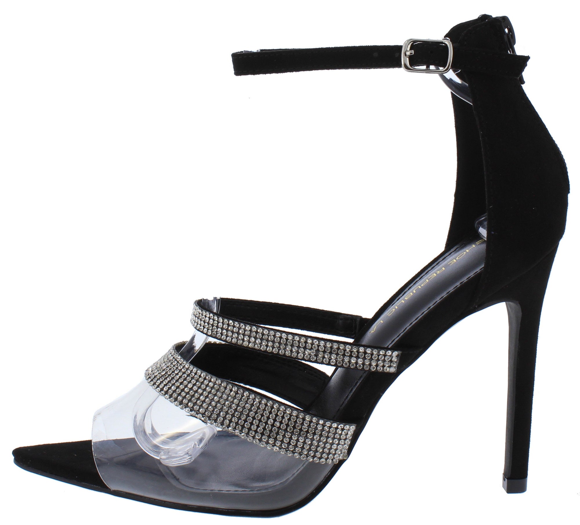 clear heels wholesale