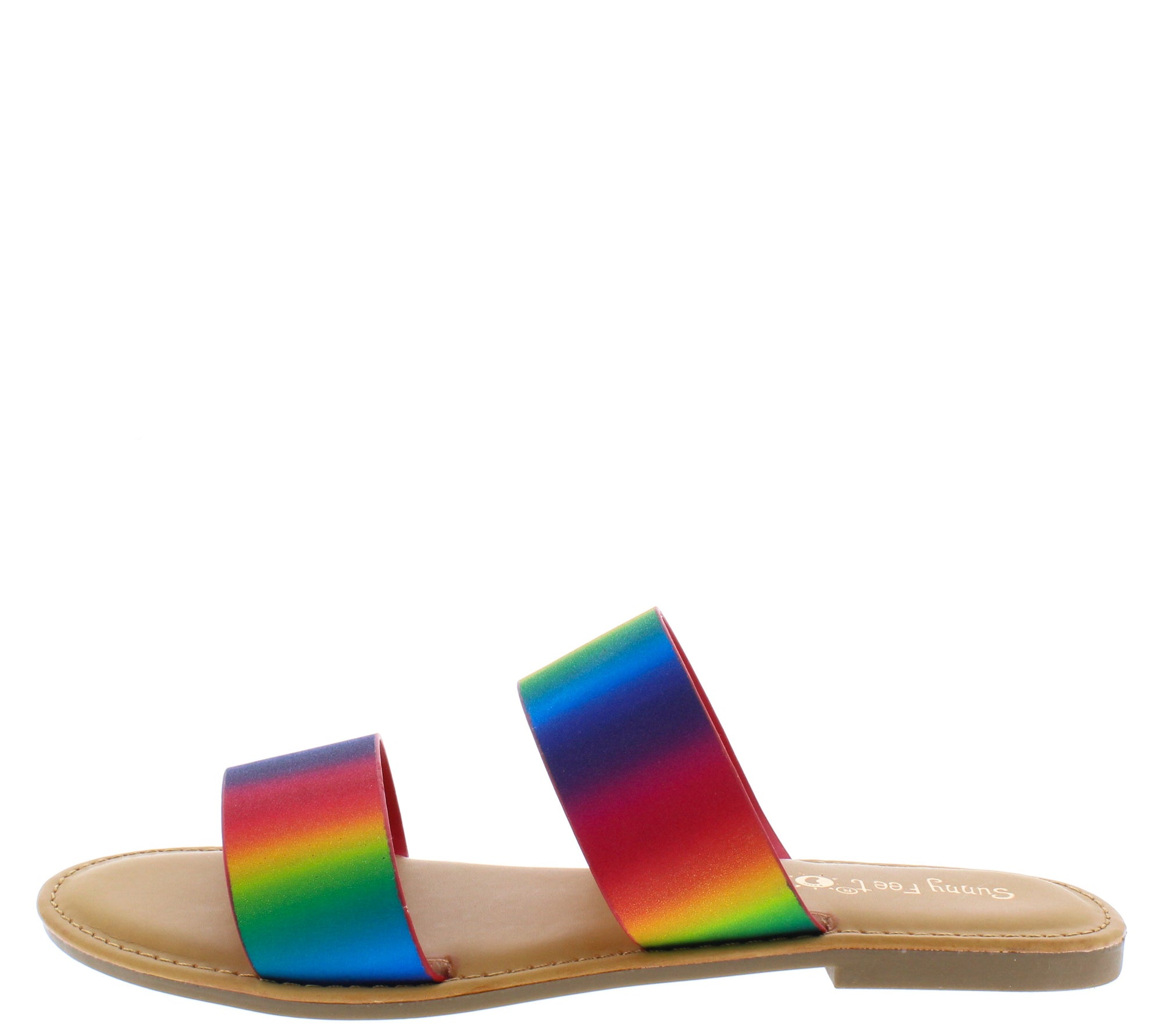 rainbow fashion shoes