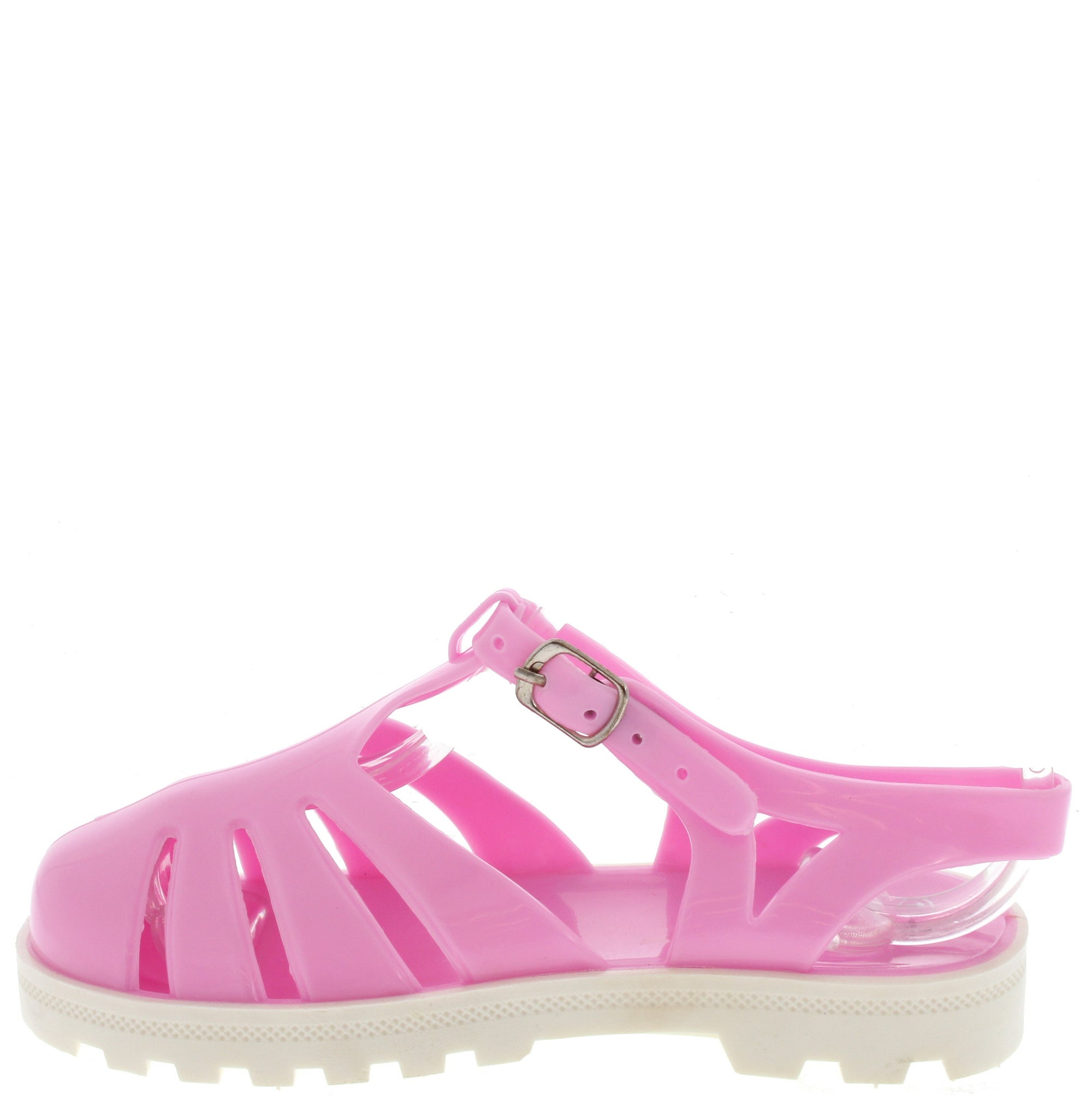 kids caged jelly shoes