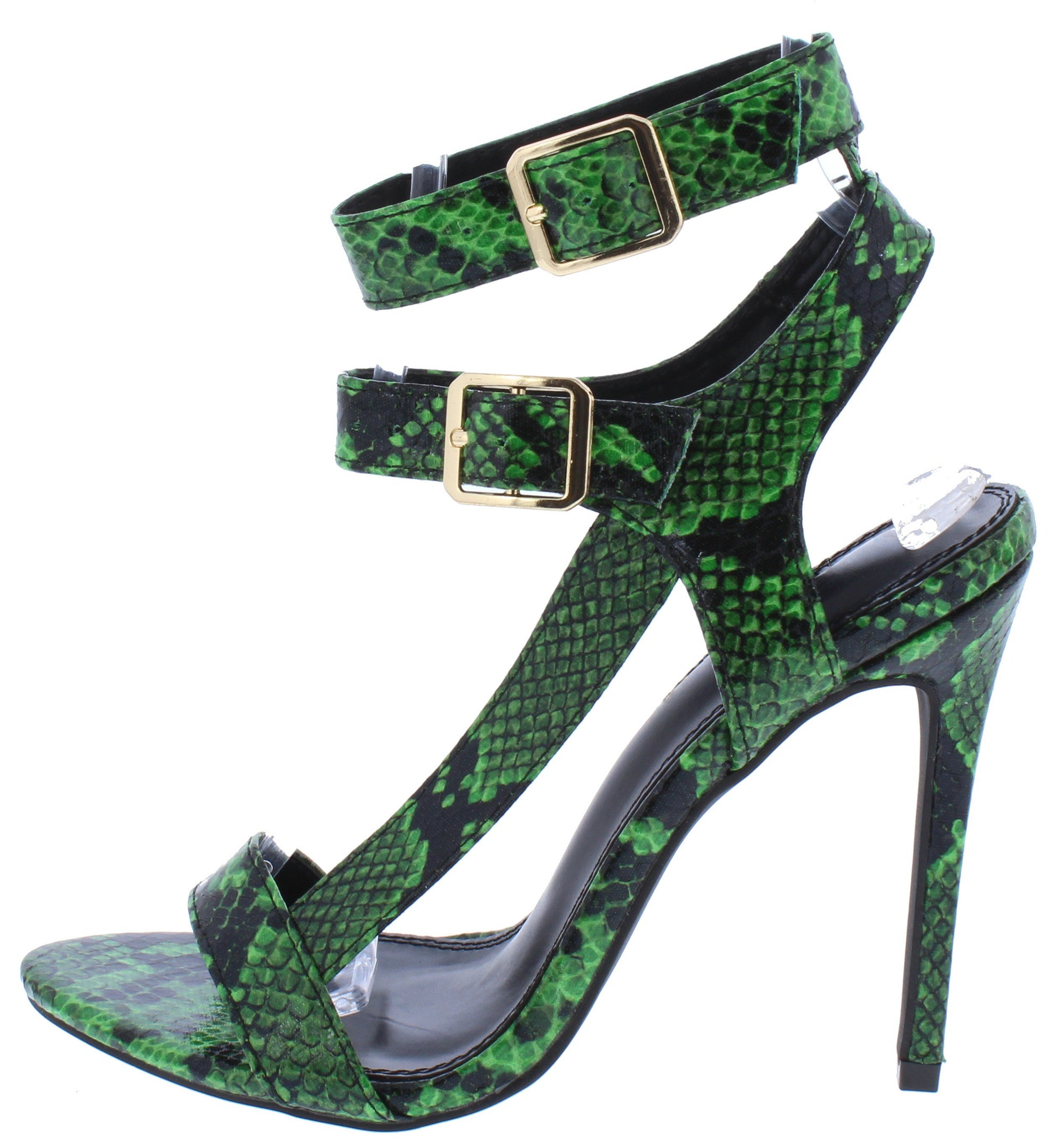 green snake heels