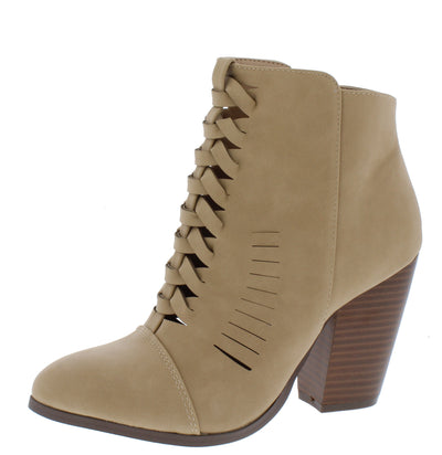 natural ankle boots