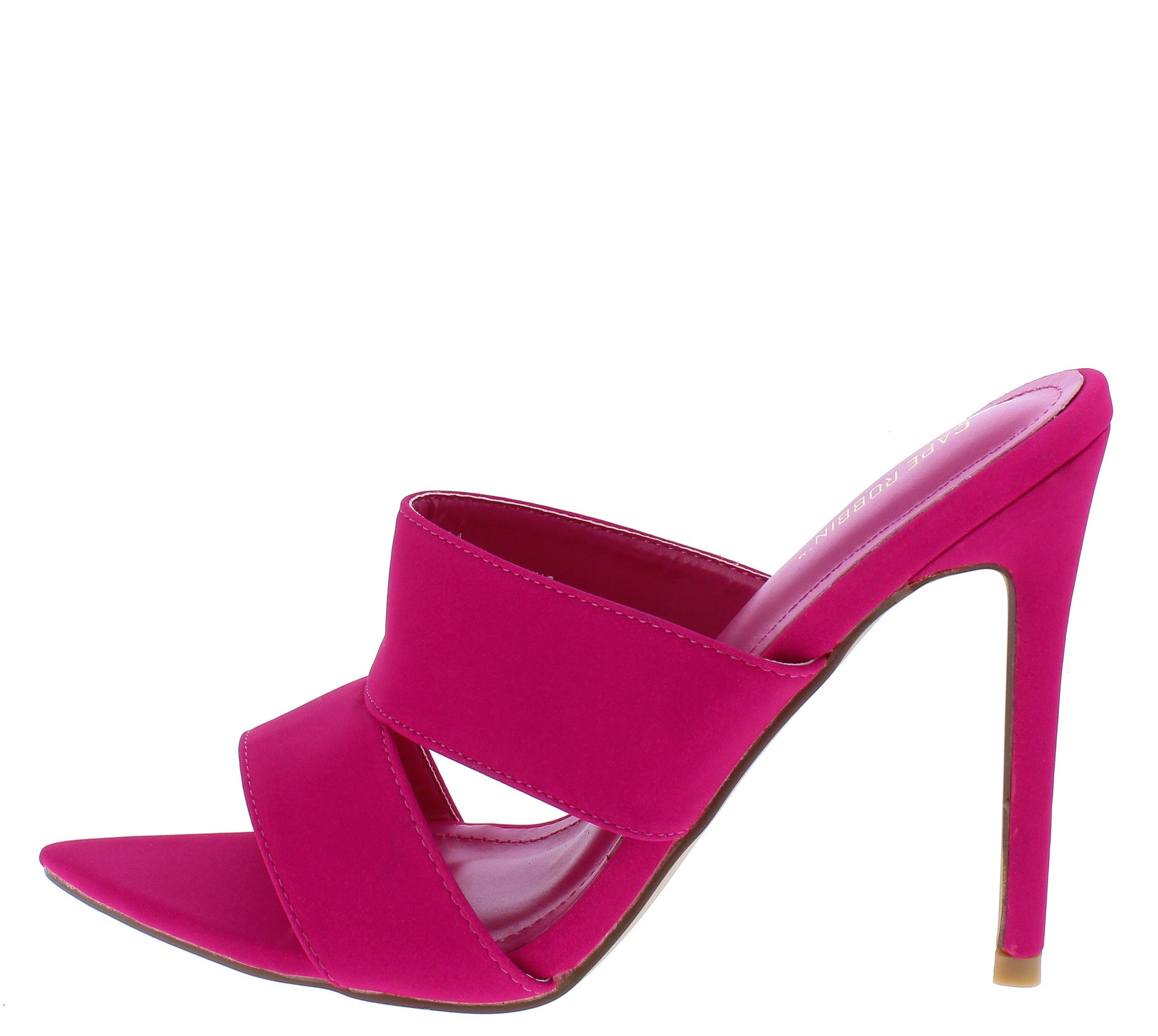 mule stiletto heels