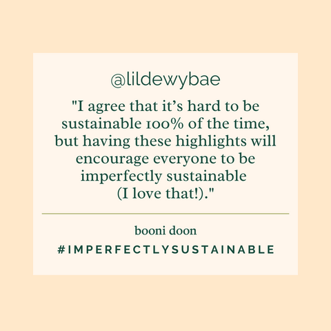 Hanah's #ImperfectlySustainable Interview