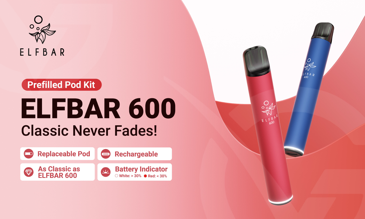 Elf Bar 600 Prefilled Pod Kit