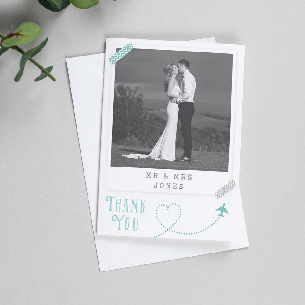 Wedding Photo Thank You Cards Athena Destination Wedding