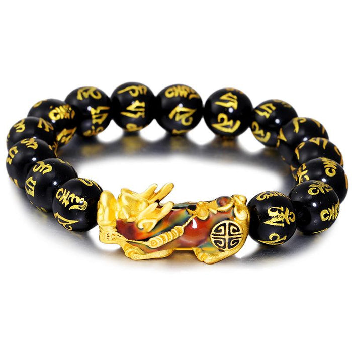 feng shui black obsidian bracelet youtube ad