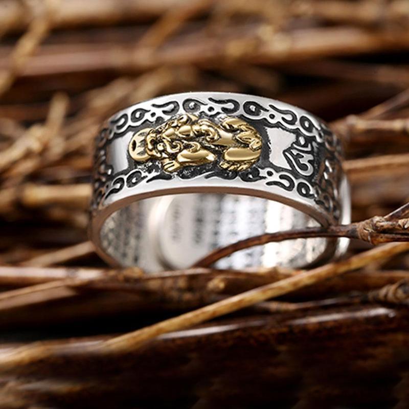 pixiu feng shui ring