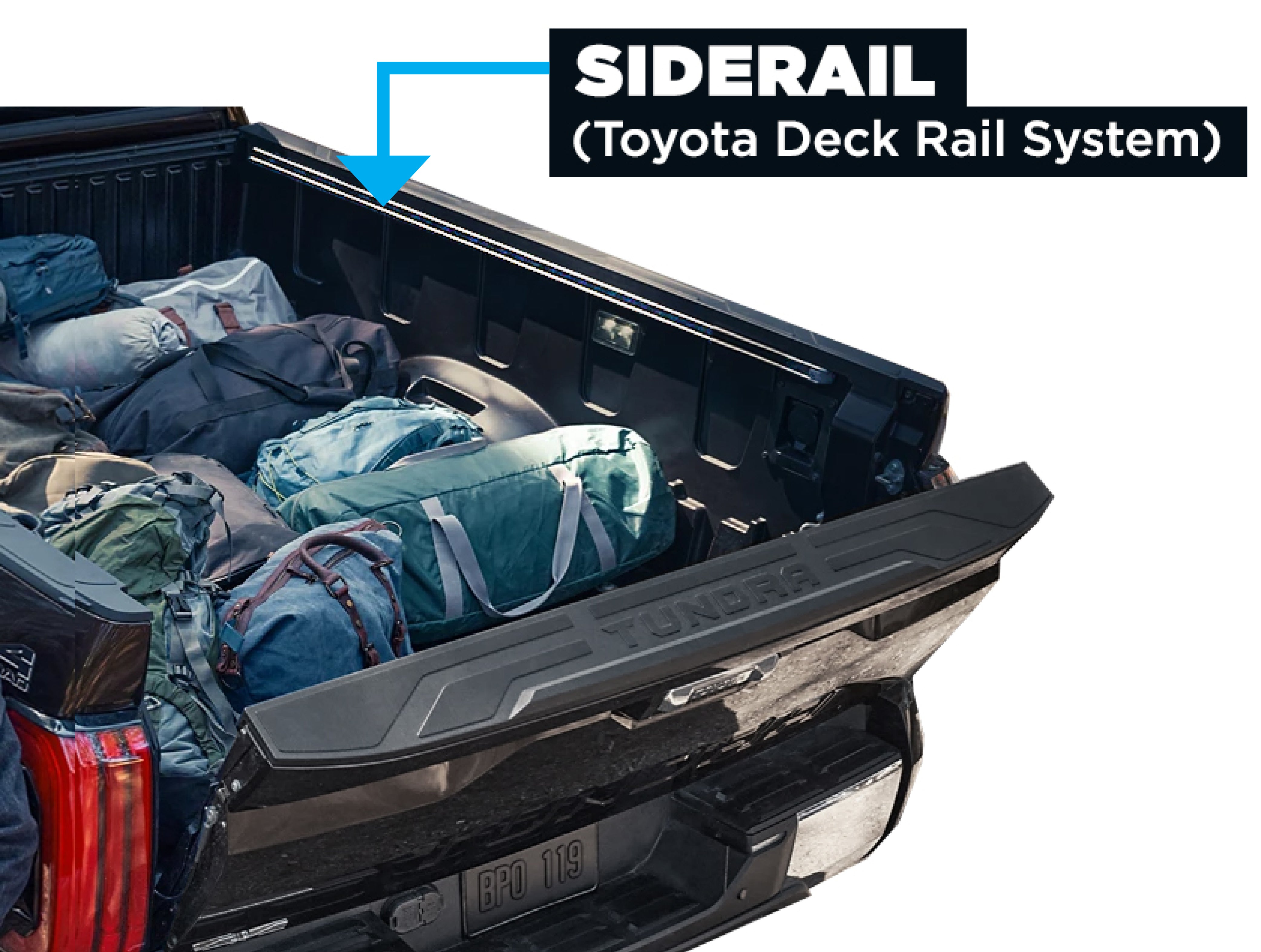 DECKED Truck Tool Box for Toyota Tundra (With Ladder) (2022Current)