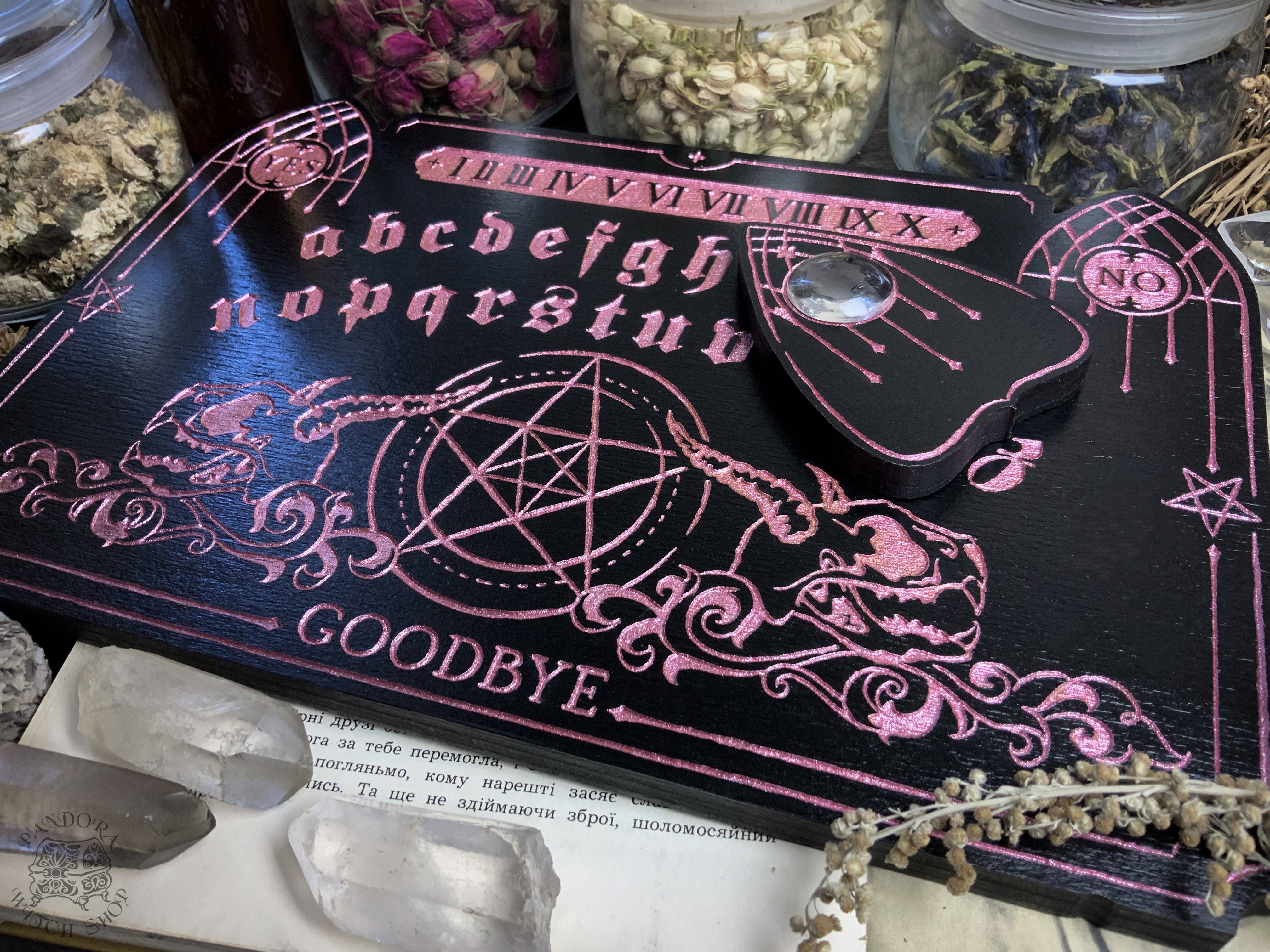 Ouija Board - Darker Ages Pink – Pandora Witch Shop