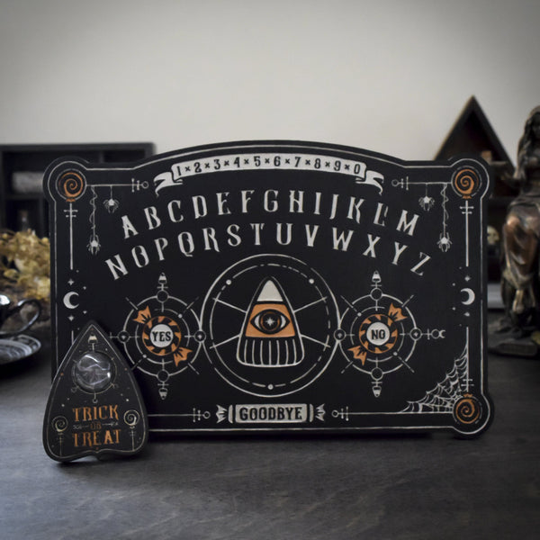 Ouija Board - Halloween Scream Orange Bone – Pandora Witch Shop